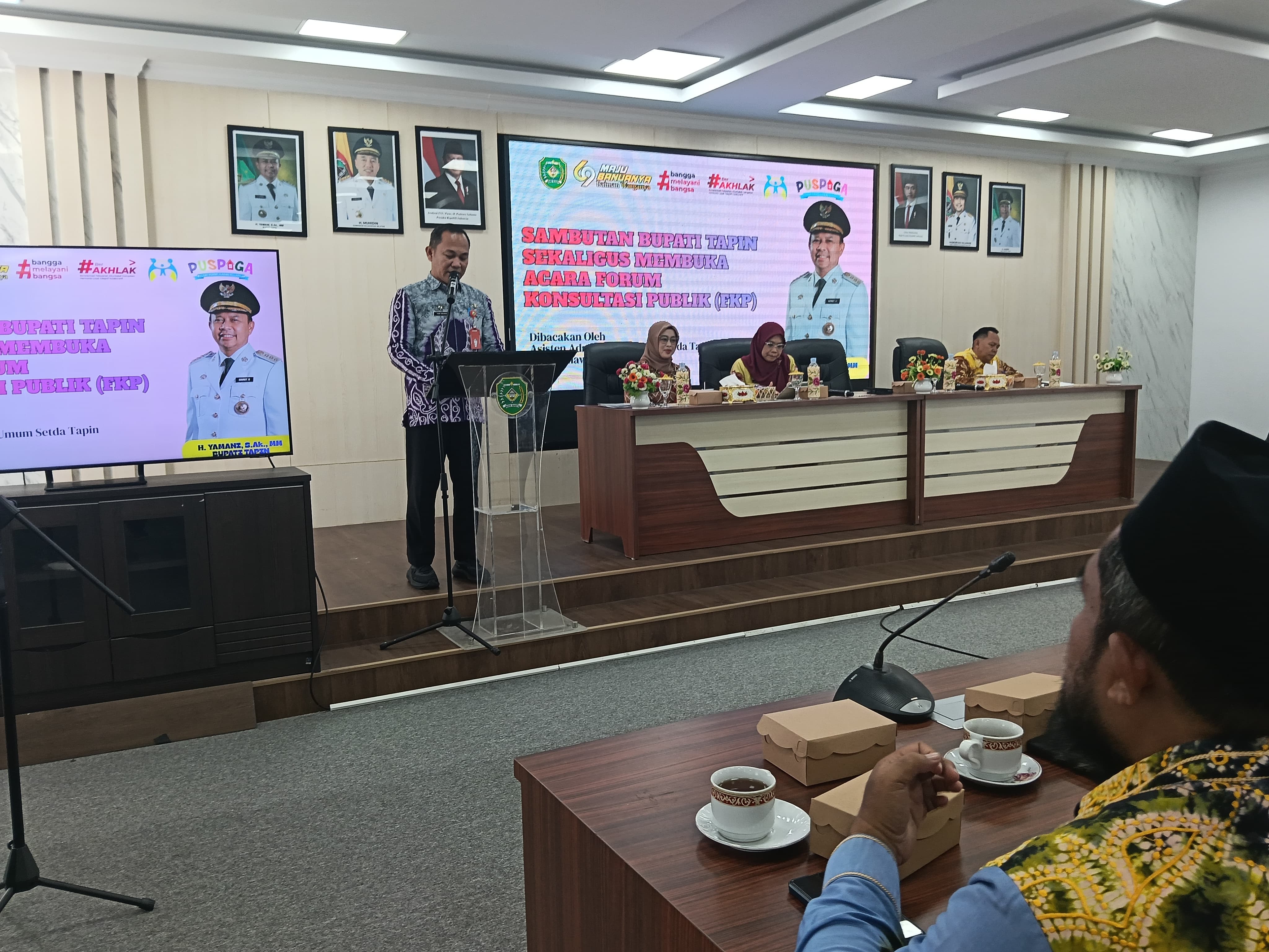 DP3A Tapin Menyelenggarakan FKP Tingkatkan Kualitas Dan Kinerja Pelayanan 
