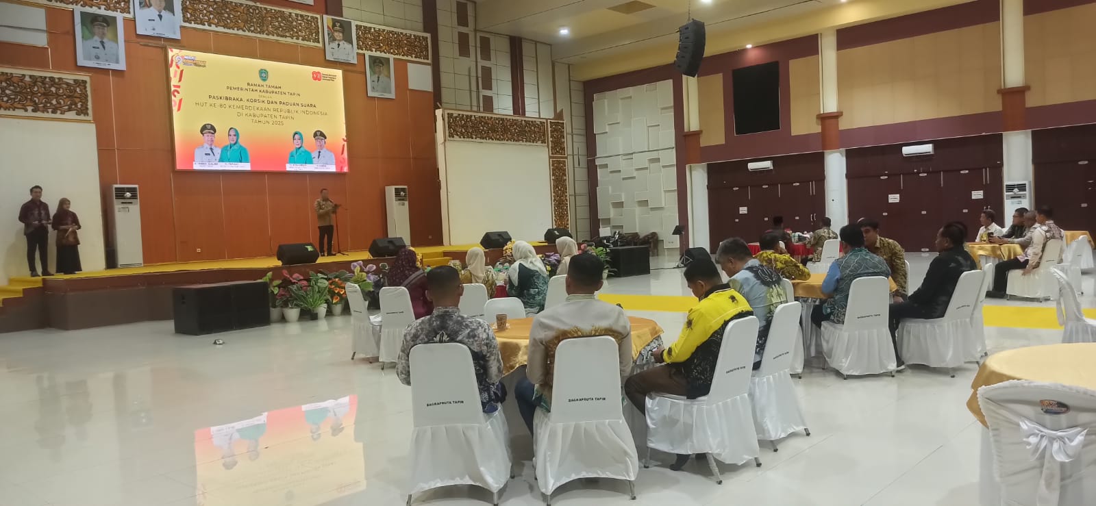Ramah Tamah Bersama Paskibraka, Korsik dan Paduan Suara