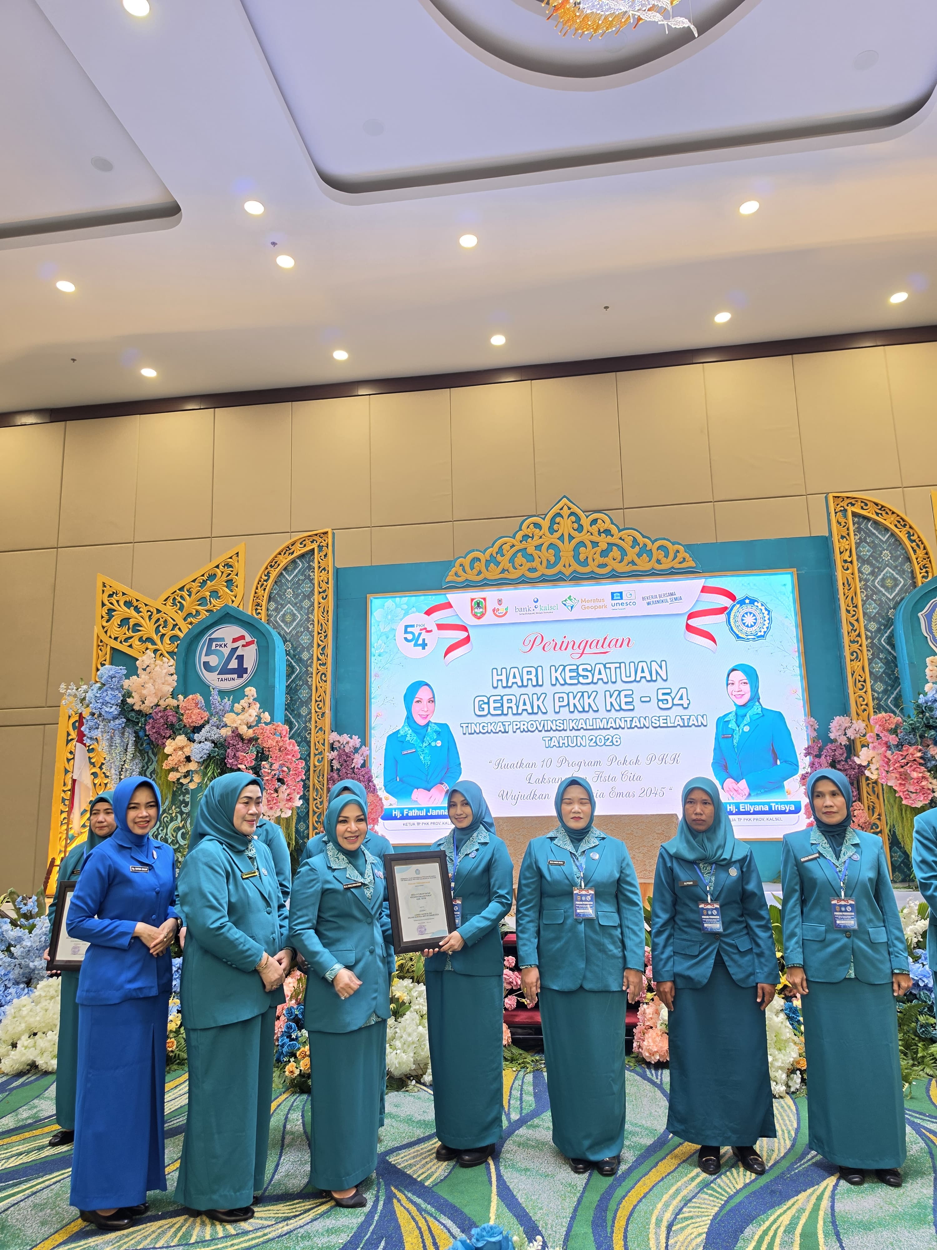 Tapin Juara 1 Lomba Aku Hatinya PKK Tingkat Provinsi Kalsel 