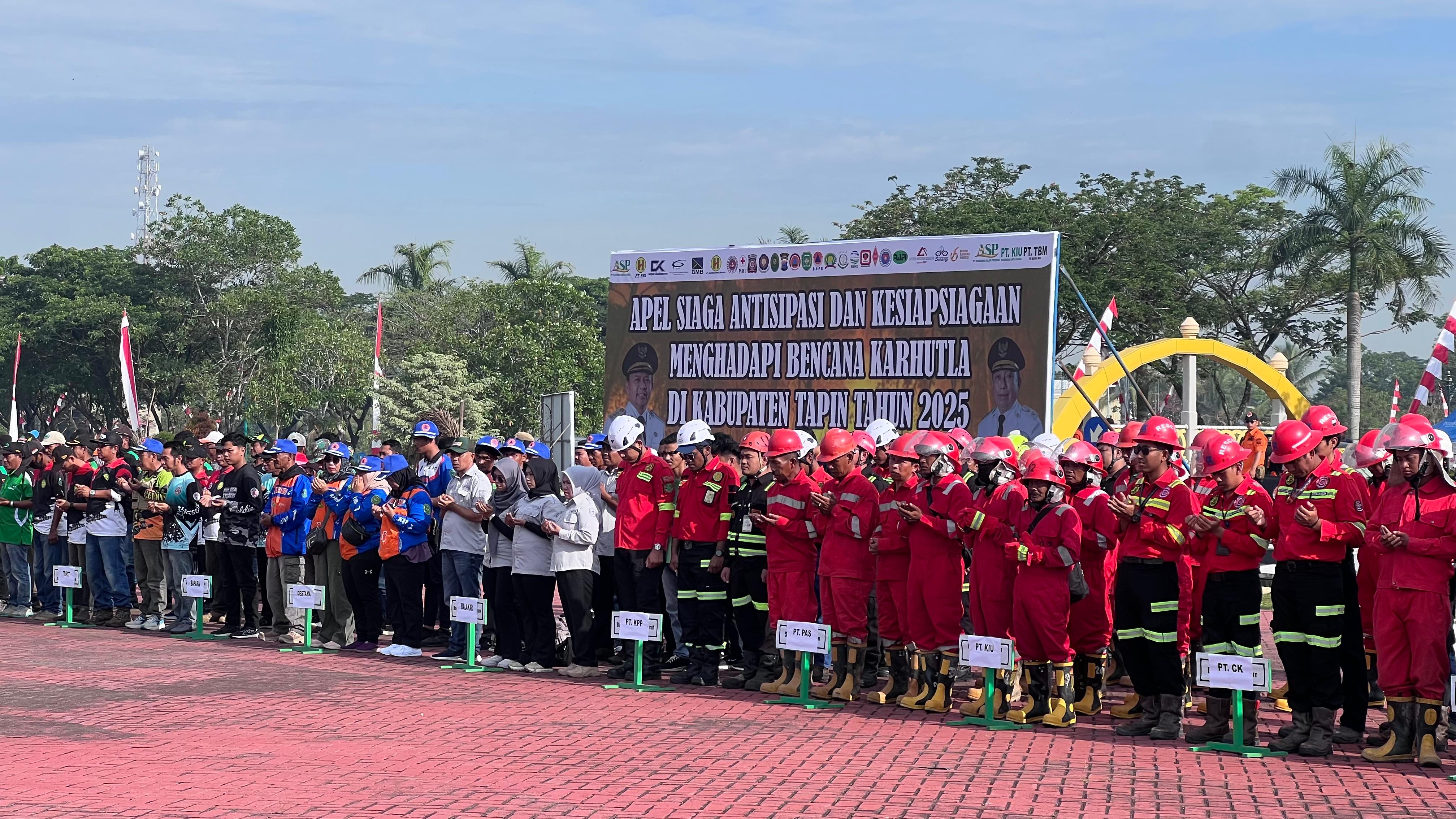 Apel Siaga Antisipasi KARHUTLA Tahun 2025 Digelar di Tapin