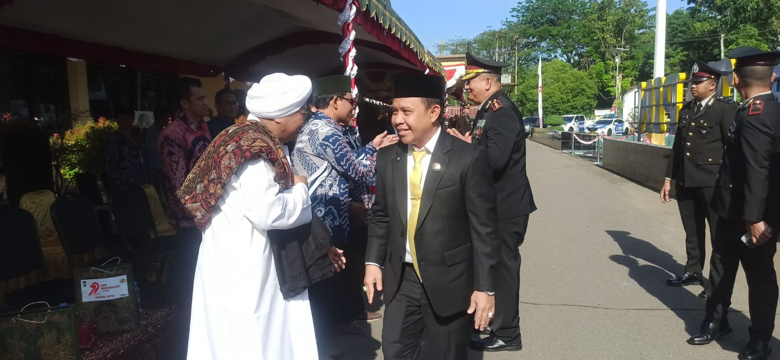 Polres Tapin Peringati Puncak HUT Bhayangkara Ke 79