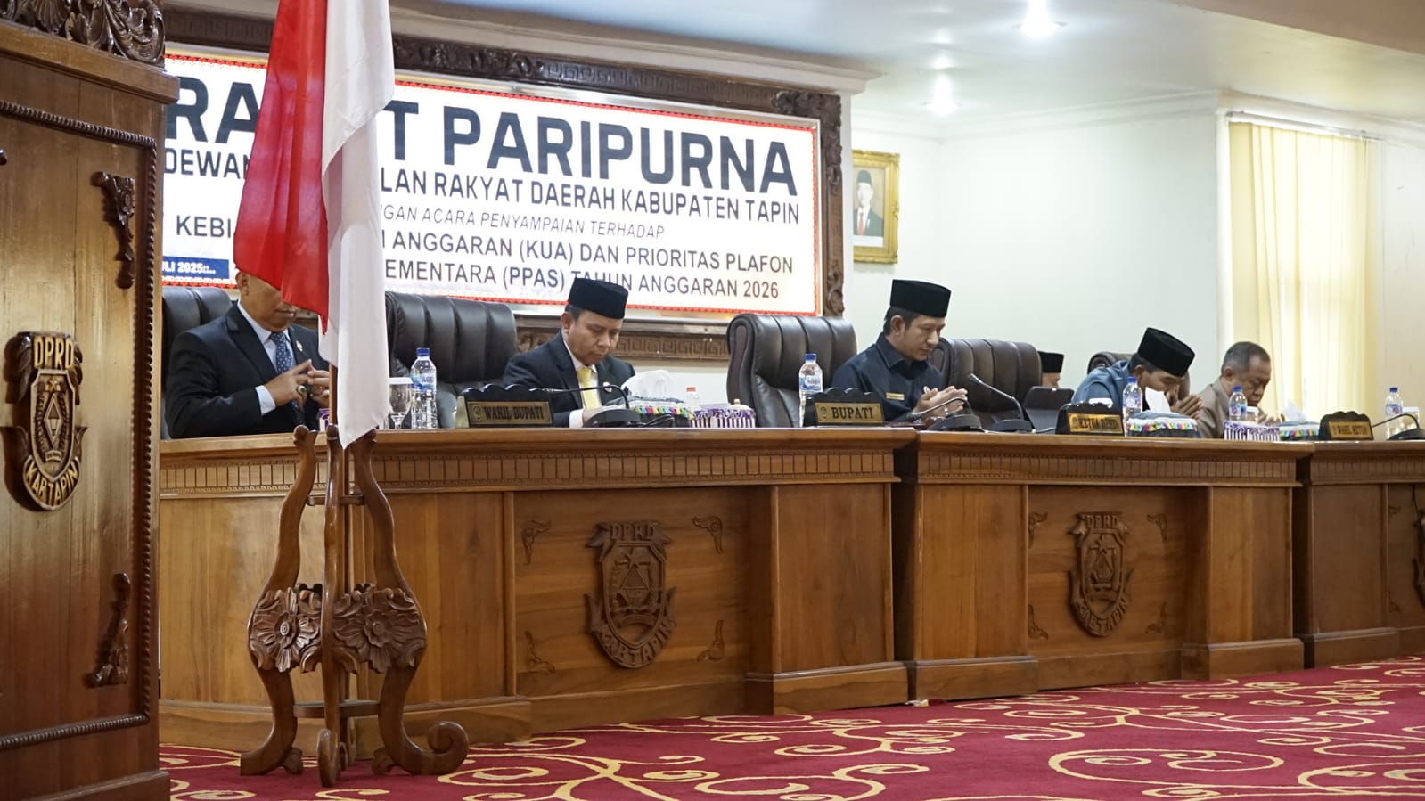 Rapat Paripurna Tapin Sepakati KUPA dan PPAS Tahun Anggaran 2025