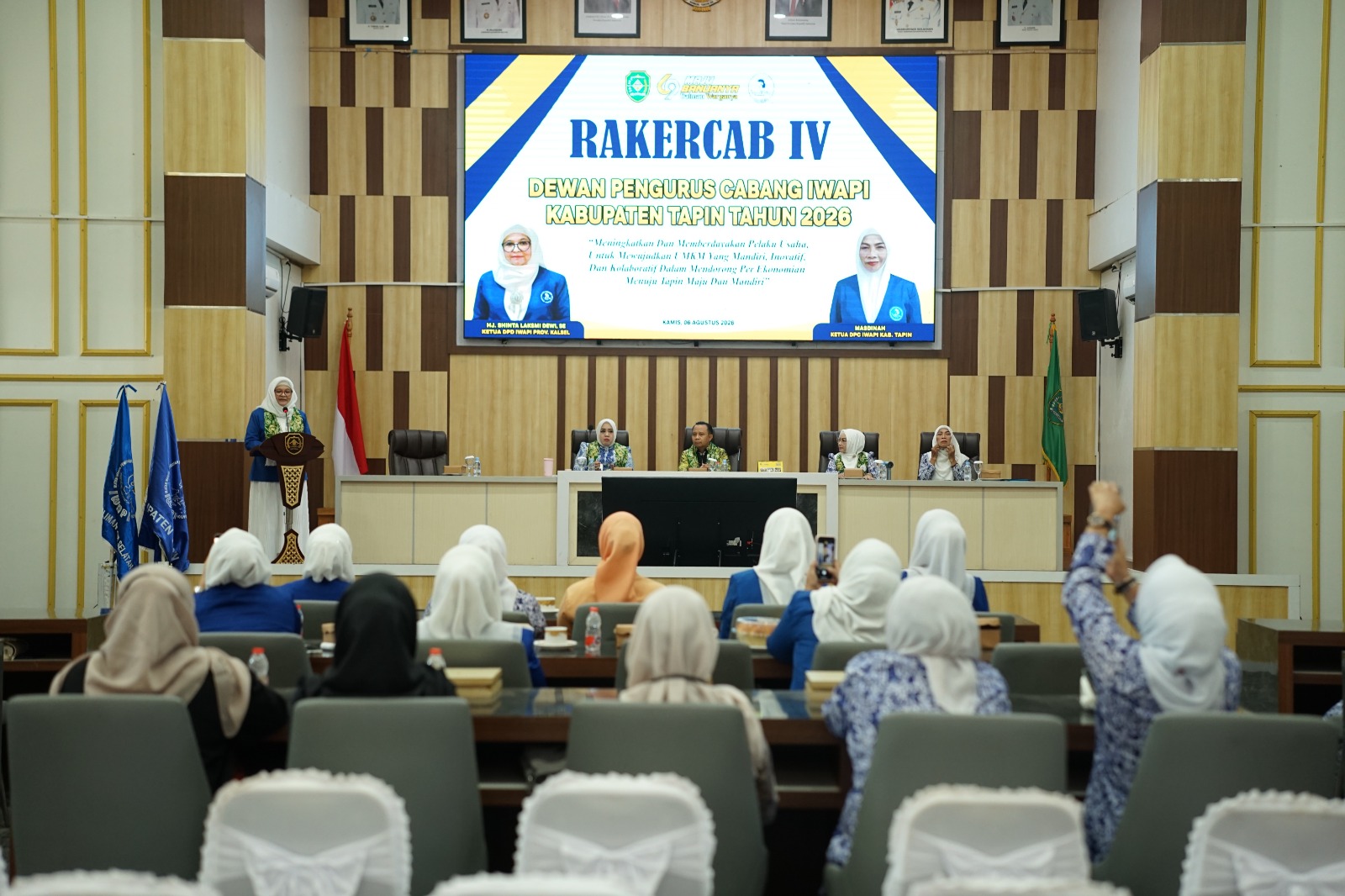 Rakercab IV Dewan Pengurus Cabang IWAPI Kabupaten Tapin 