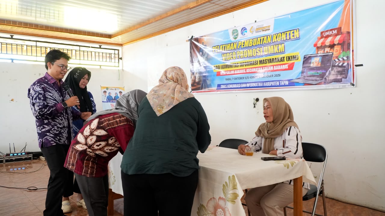 HARI KEDUA, PELATIHAN KONTEN VIDEO PROMOSI UMKM BAGI KIM RESMI DITUTUP