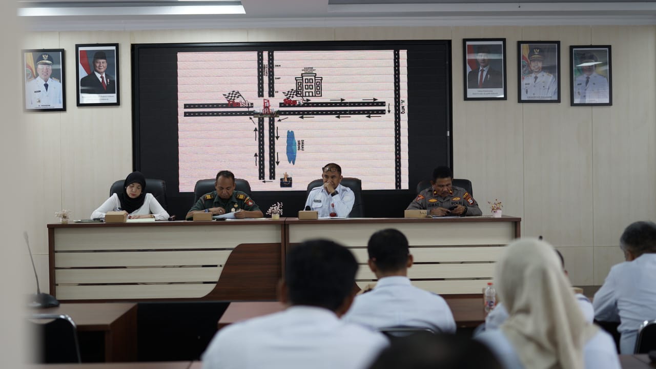 Rapat Koordinasi Pemantapan HUT ke-80 Kemerdekaan RI di Kabupaten Tapin Tahun 2025