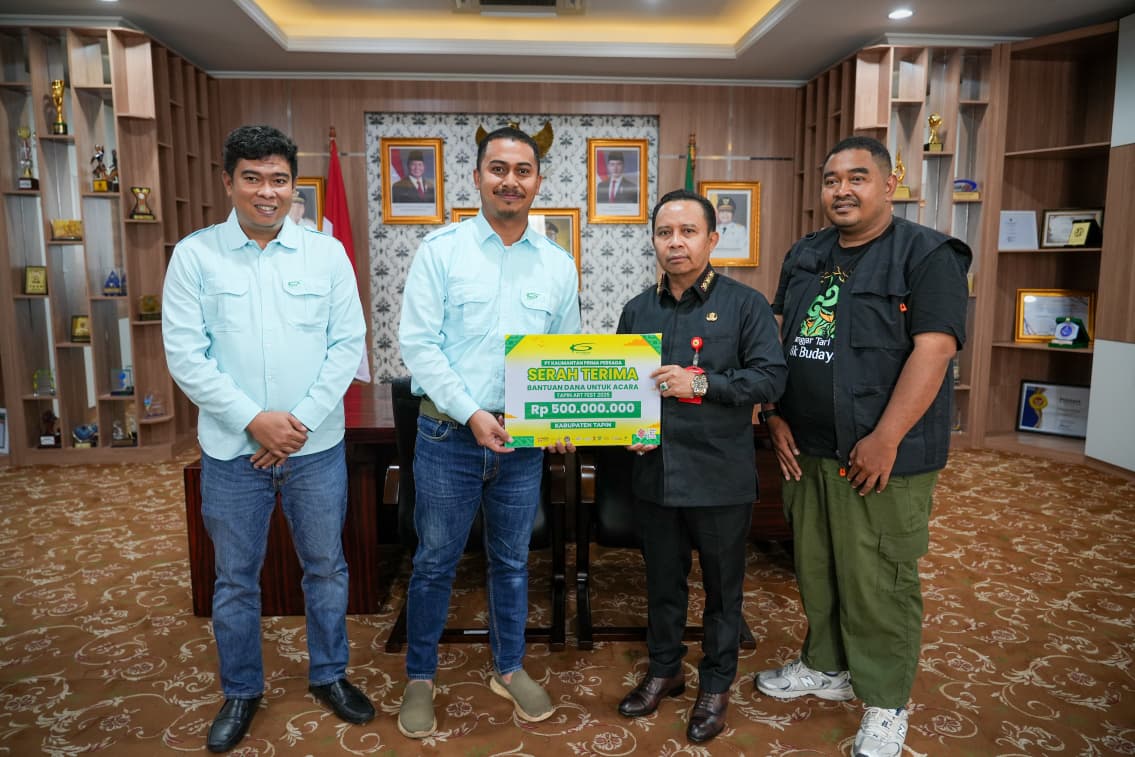 KPP Berikan Dukungan Dana Tapin Art Festival