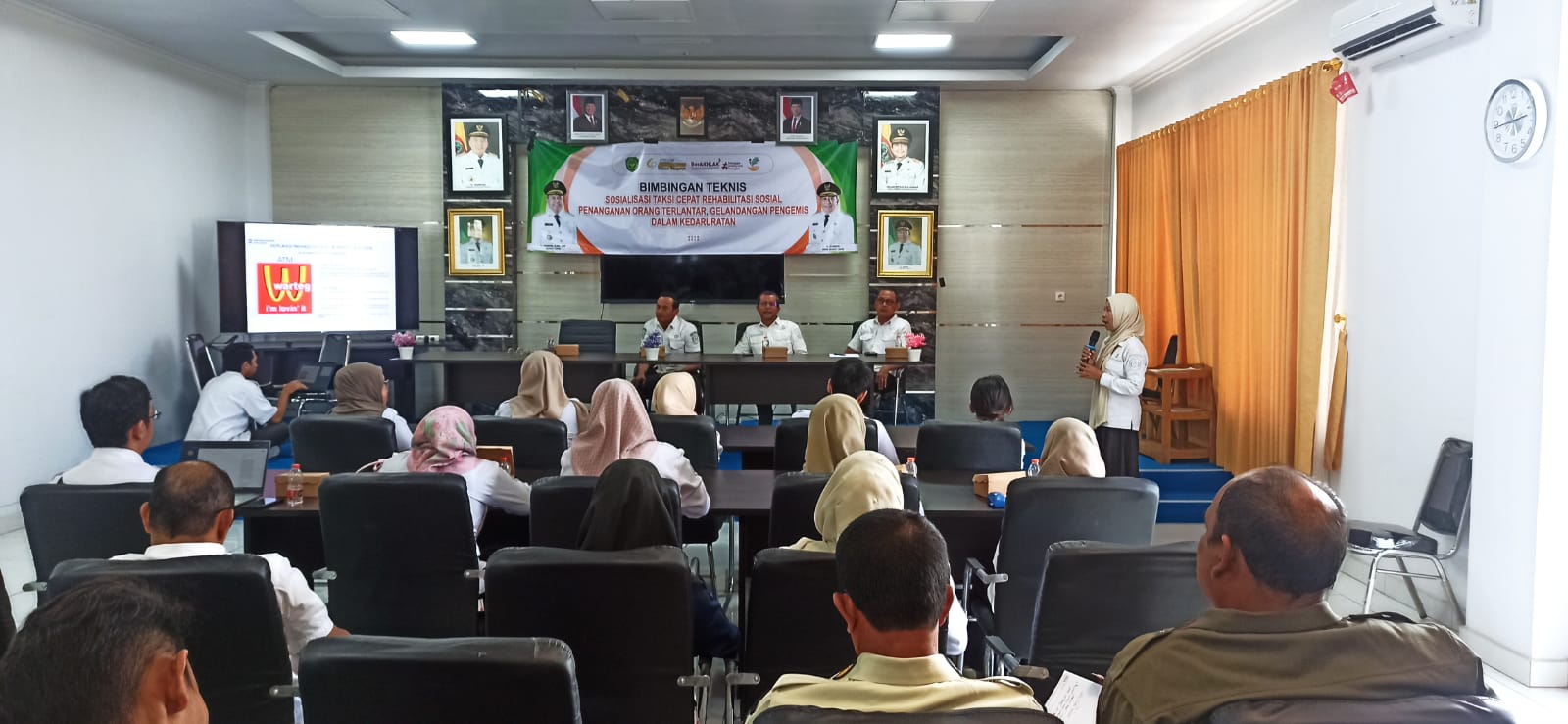 Sosialisasi Taksi Cepat Rehabilitasi Sosial Penanganan Orang Terlantar 