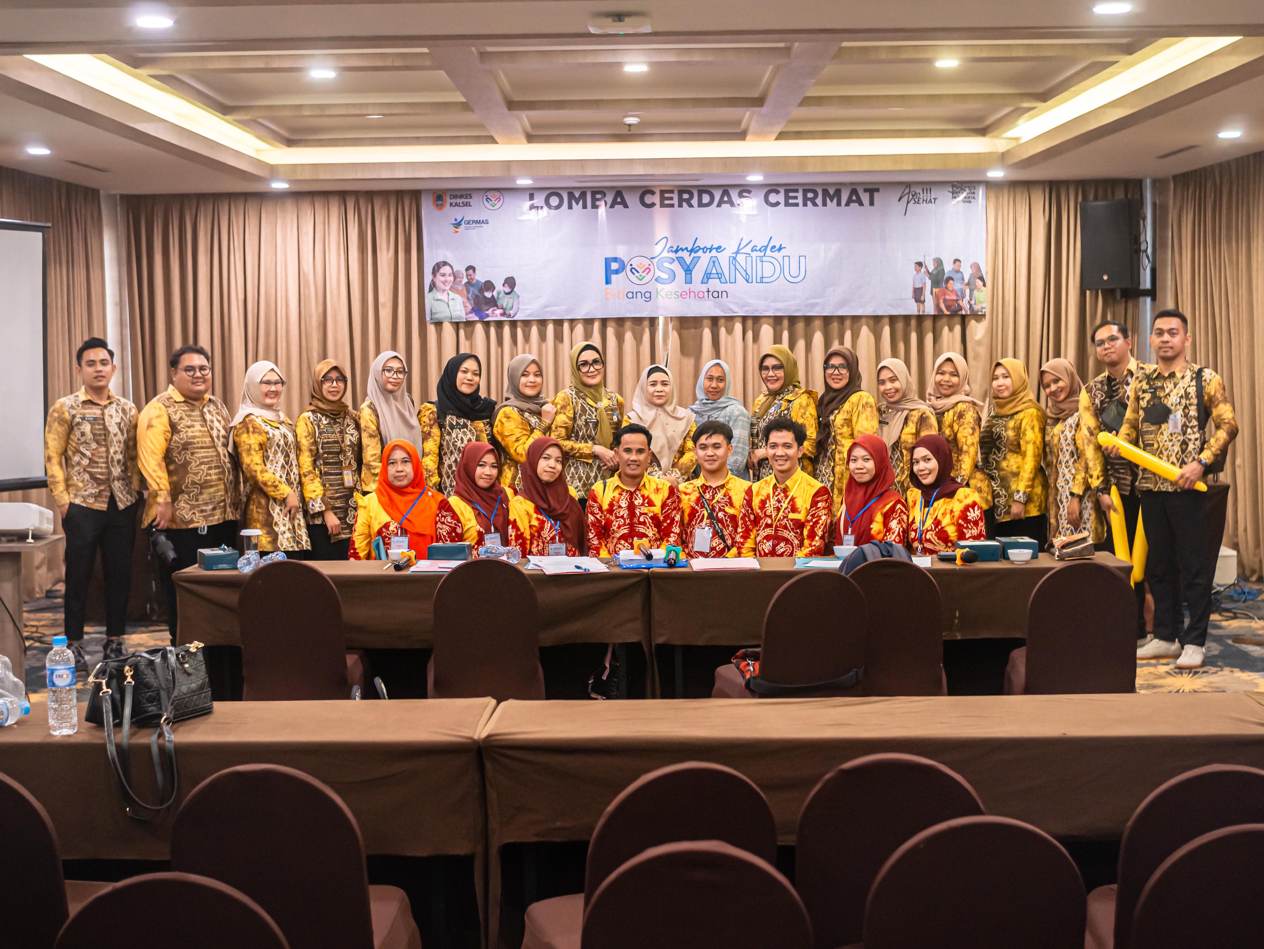 Hari Pertama Jambore Kader Posyandu Provinsi Kalimantan Selatan 2025 Resmi Dimulai