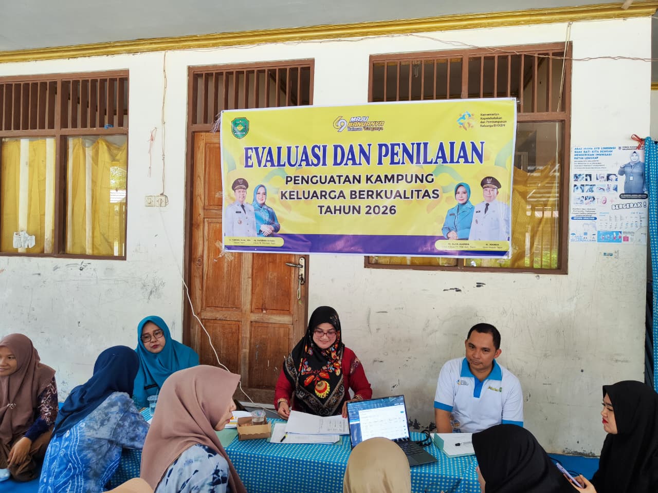Evaluasi dan Penilaian Penguatan Kampung Keluarga Berkualitas Kabupaten Tapin tahun 2026