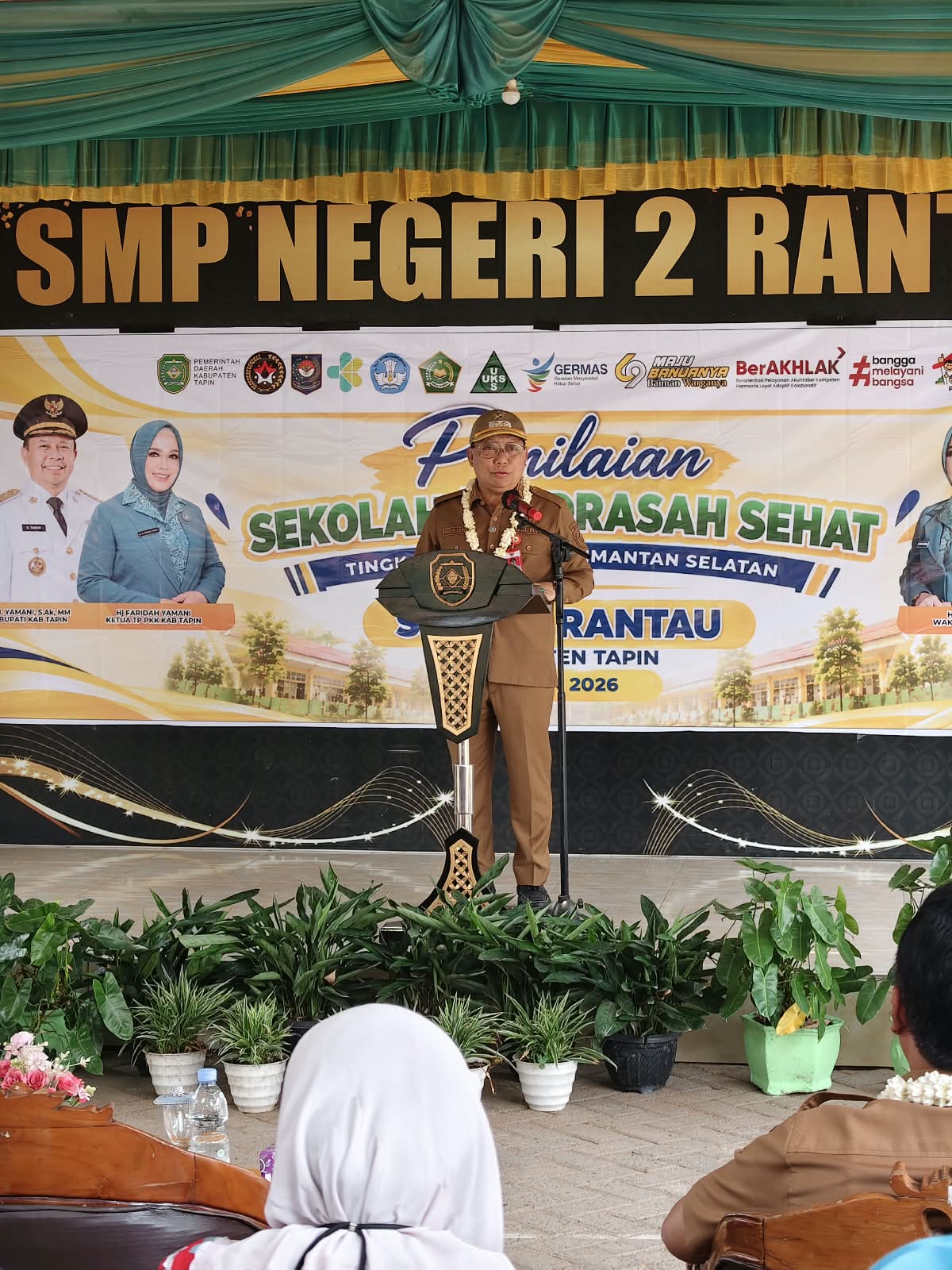 Verifikasi Lapangan Sekolah / Madrasah Sehat Tingkat Provinsi Kalsel 