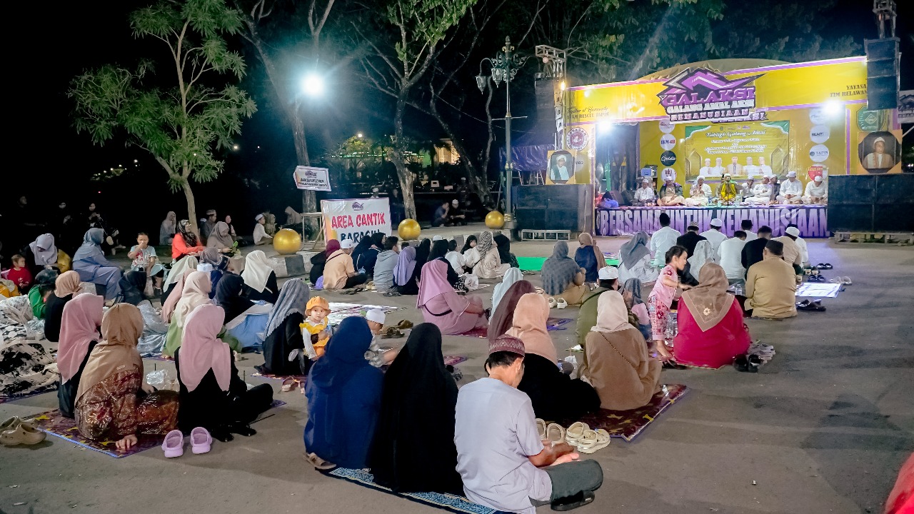 Tabligh Galang Amal menjadi acara pembuka dalam GALAKSI