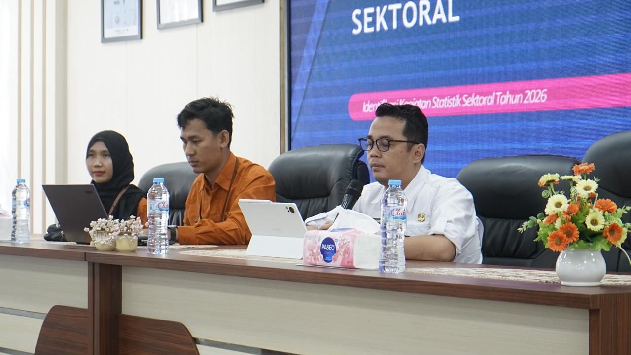 Pembinaan Statistik Sektoral dan Identifikasi Kegiatan Statistik Sektoral Tahun 2026 Digelar di Kabupaten Tapin