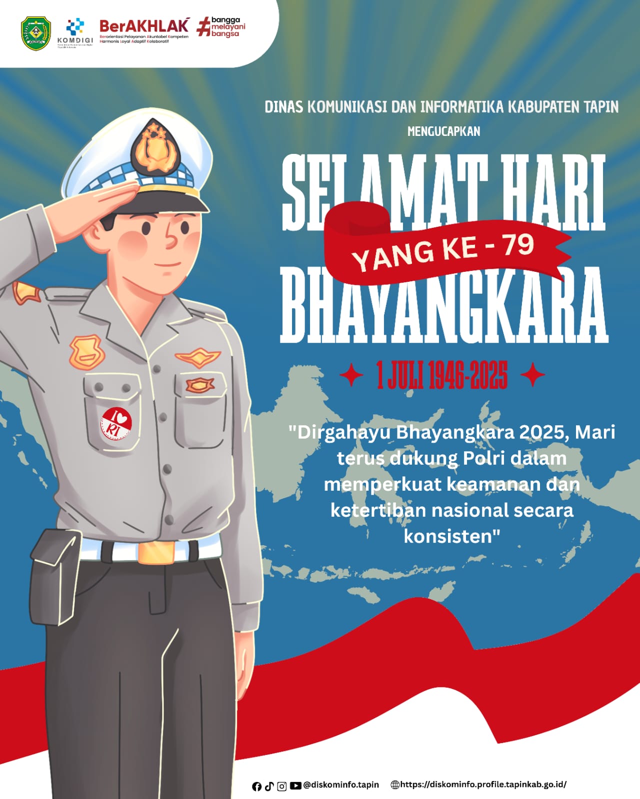 HUT Bhayangkara ke 79