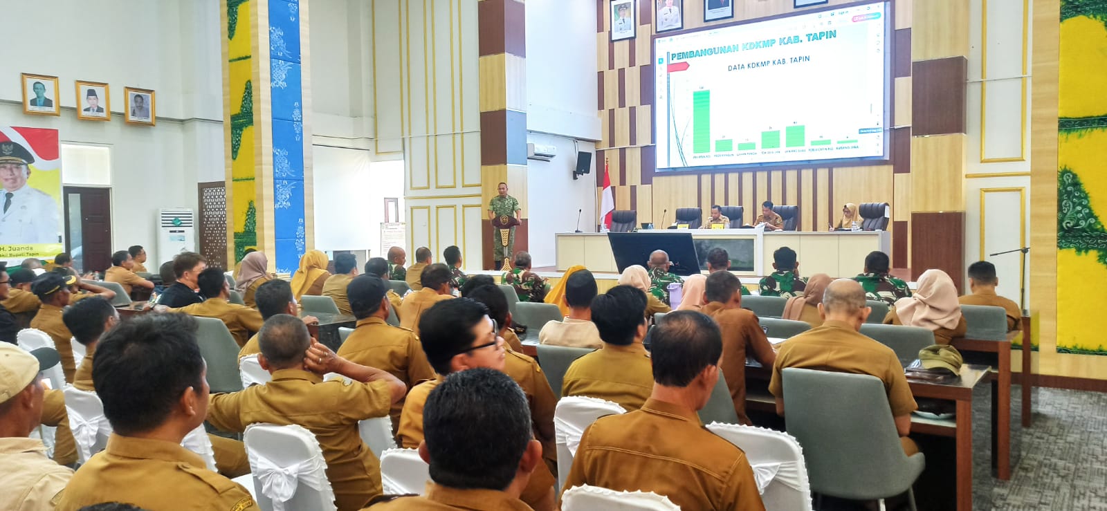 Rapat Koordinasi Percepatan Pembangunan Gerai Koperasi Merah Putih 