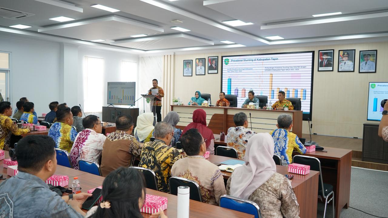 Bupati Tapin Buka Pra Musrenbang Tematik Stunting Tahun 2026