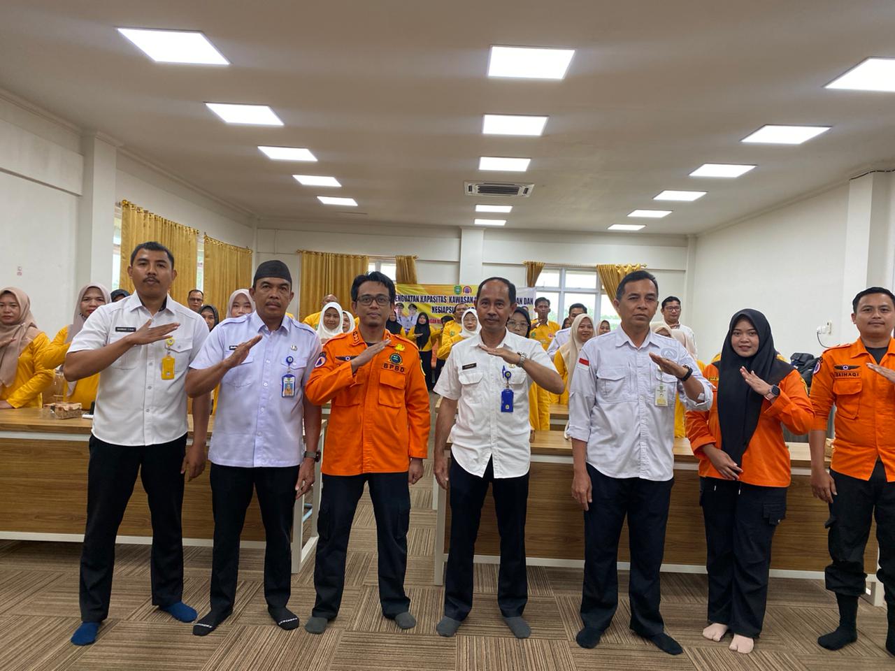 BPBD Tapin Menyelenggarakan Penguatan Kapasitas Kesiapsiagaan Bencana 