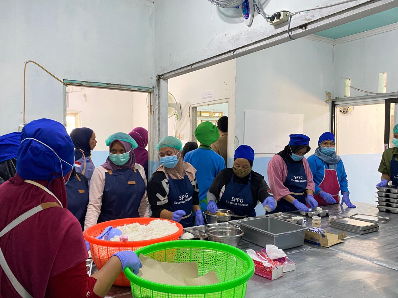 Dinas Kesehatan Tapin Lakukan Pemeriksaan IKL di Dapur MBG SPPG