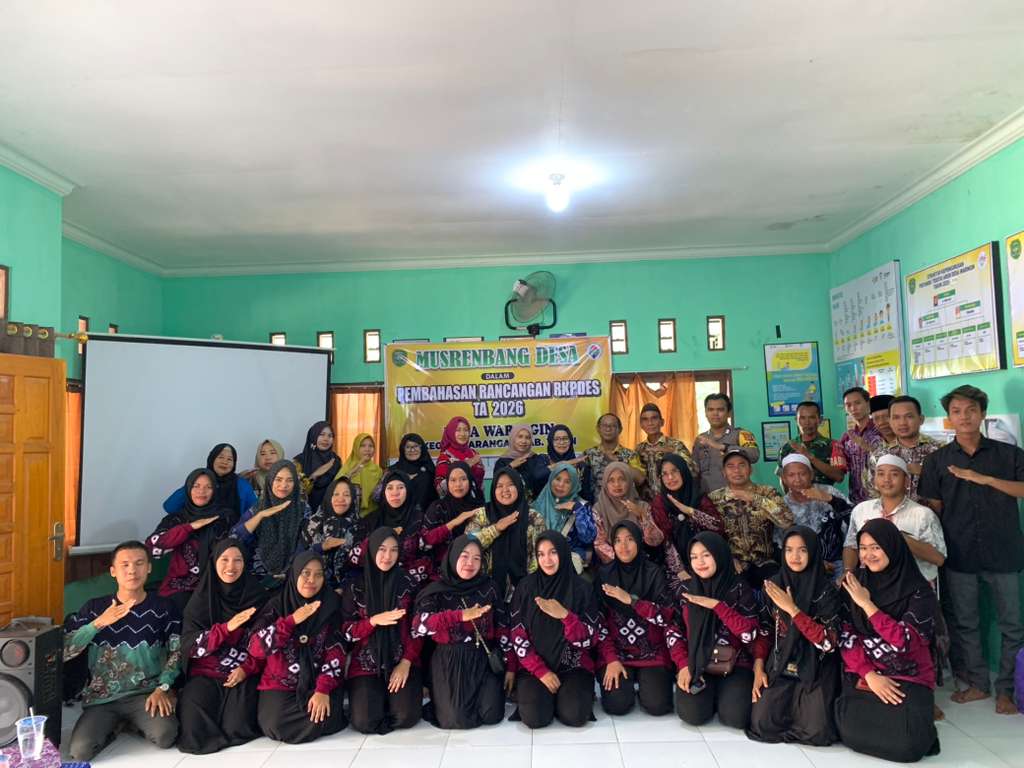 Musrenbang Desa Bahas RKPDes Tahun Anggaran 2026