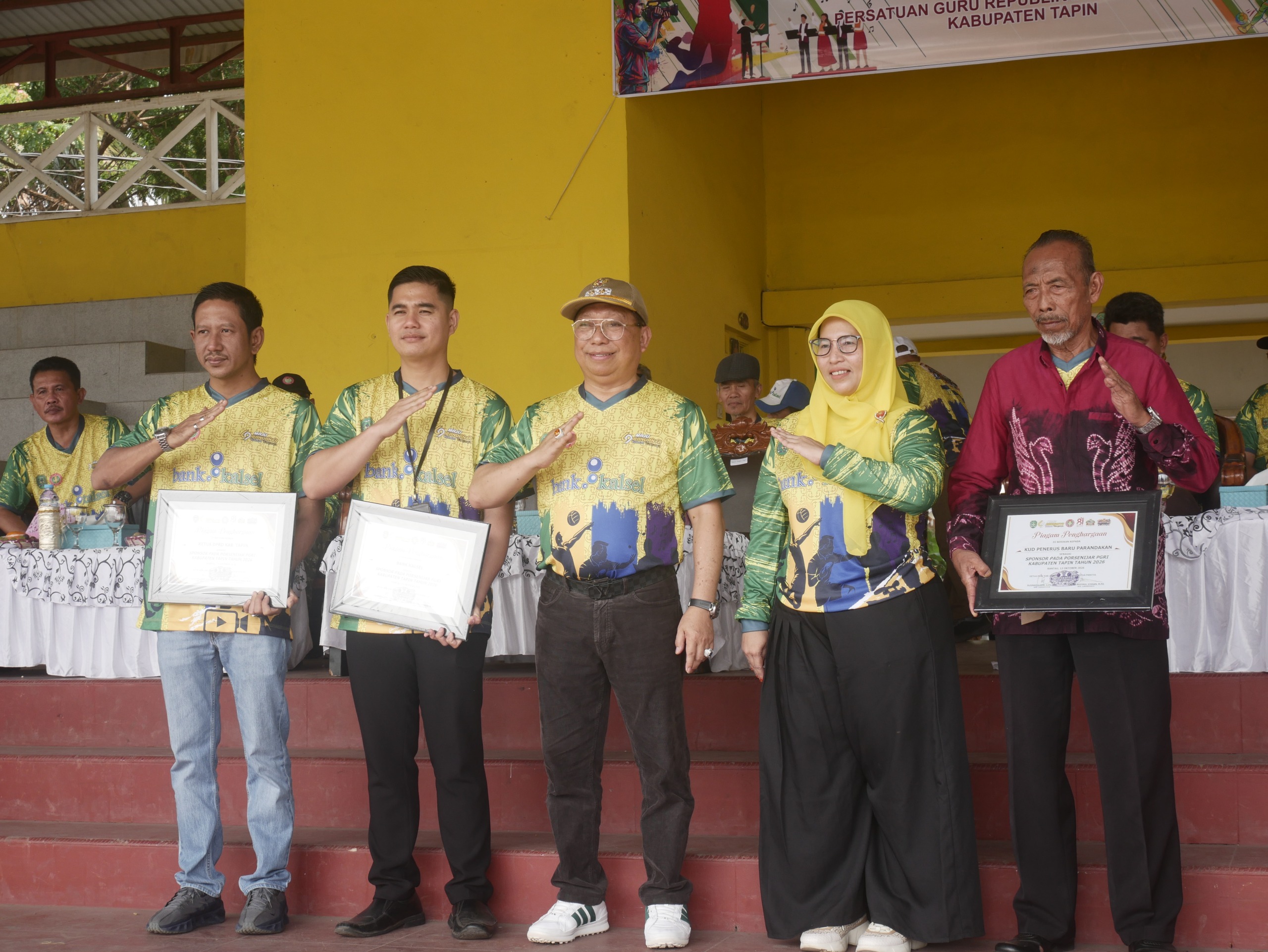 Wabup Tapin Buka PORSENIJAR PGRI Kabupaten Tapin Tahun 2026