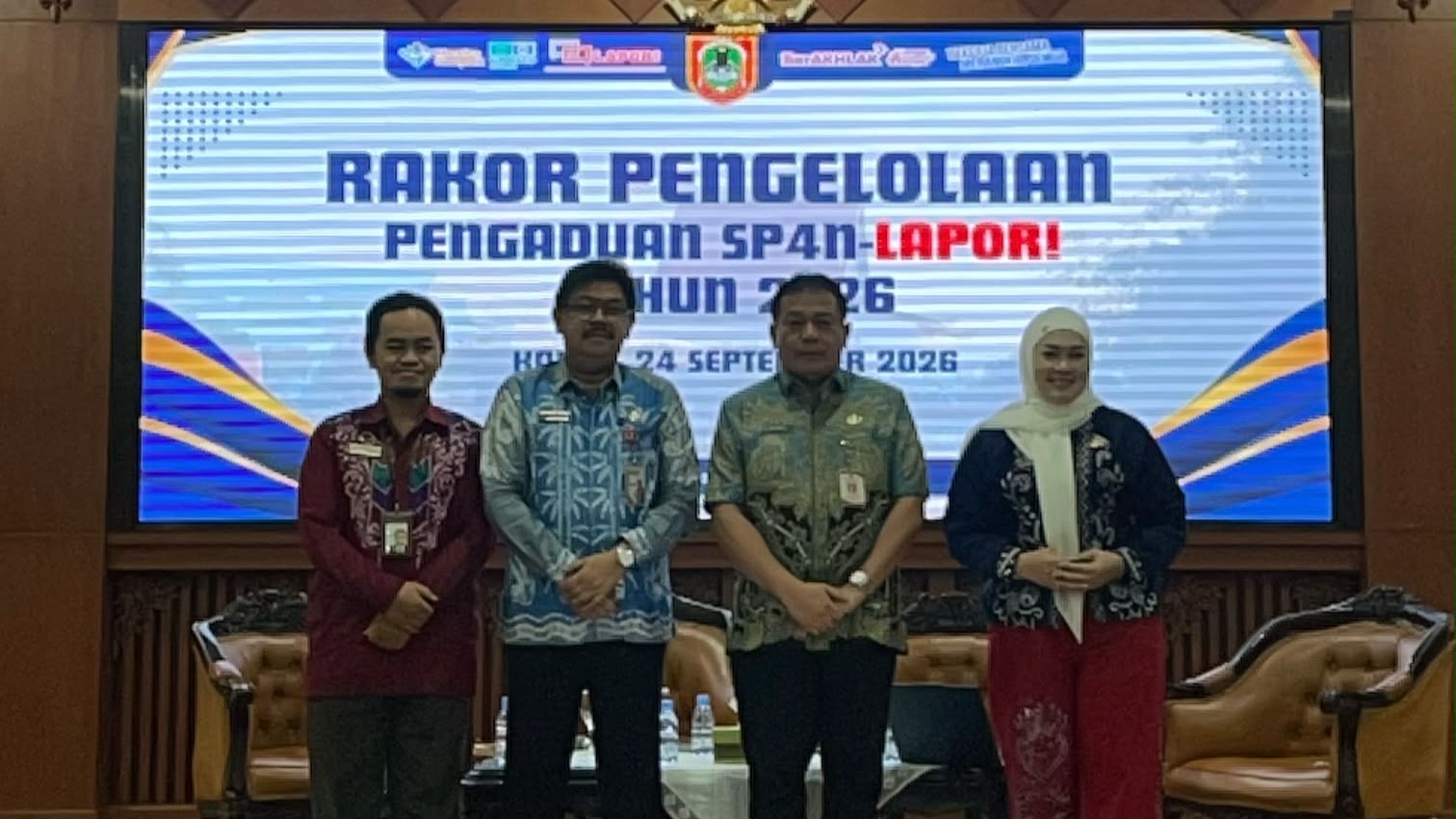 Tingkatkan Responsivitas Pelayanan Publik, Diskominfo Tapin Hadiri Rakor Pengelolaan Pengaduan LAPOR! 2026
