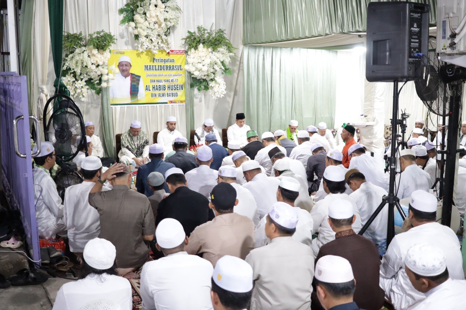 Wabup Tapin Hadiri Maulidurrasul dan Haul ke-17 Al-Habib Husein bin ‘Alwi Ba’bud